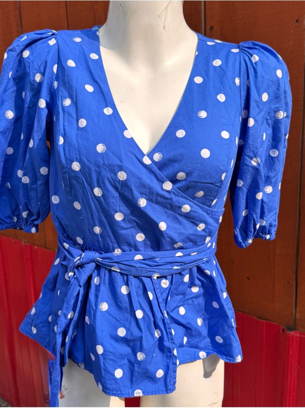 Lily Pulitzer Kara Cotton Wrap Top